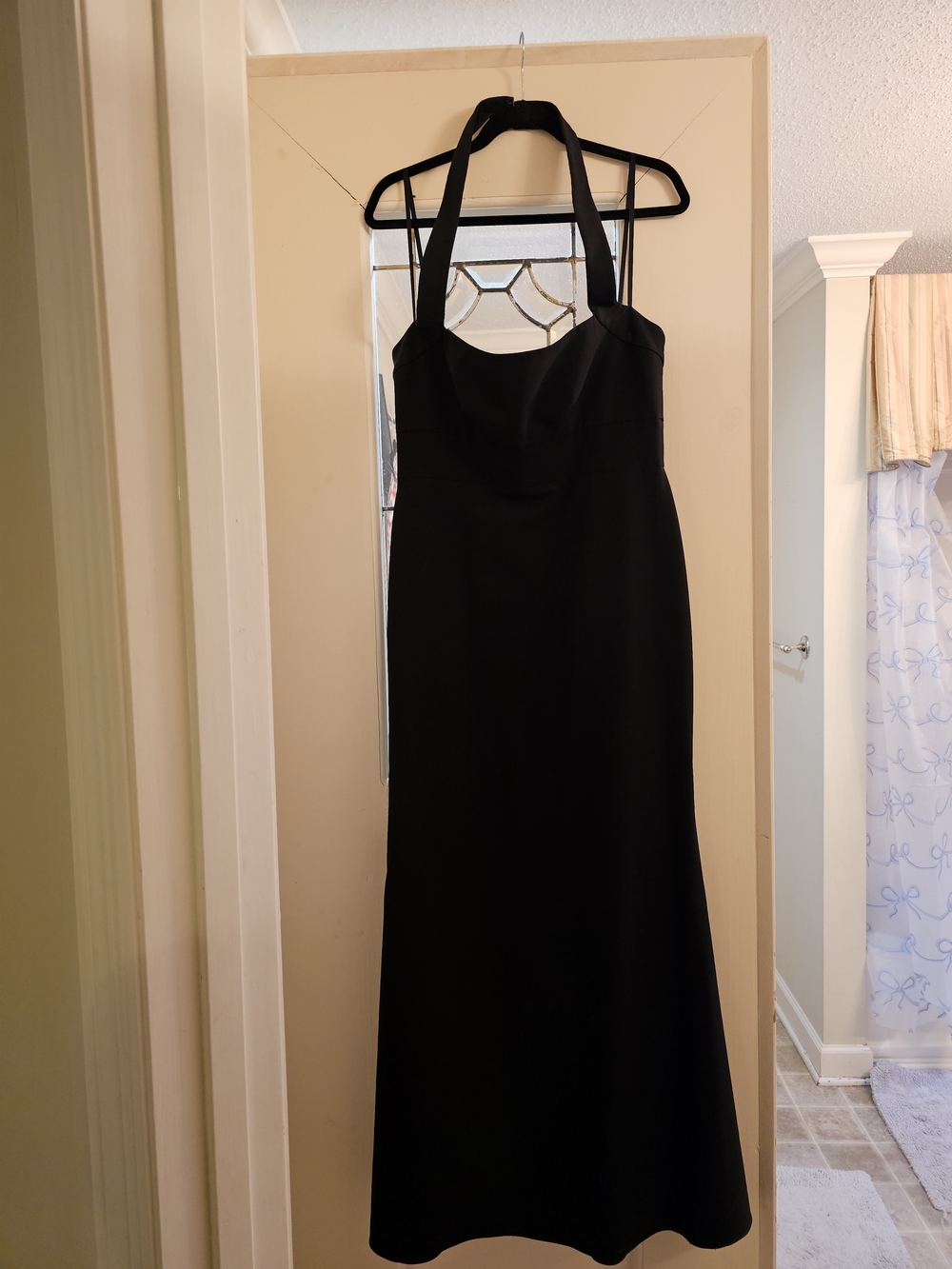 Jill Stuart Black Halter Maxi Dress